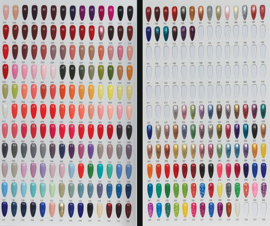 مشخصات، قیمت و خرید لاک ژل db رنگ بندی کامل